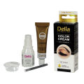 Крем-къна за оцветяване на вежди и мигли черна - Delia